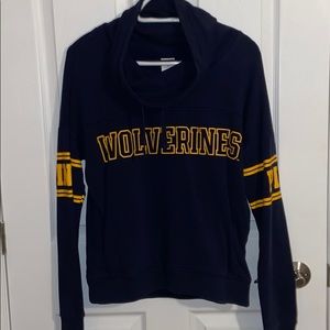 Victoria’s Secret PINK Wolverines sweater